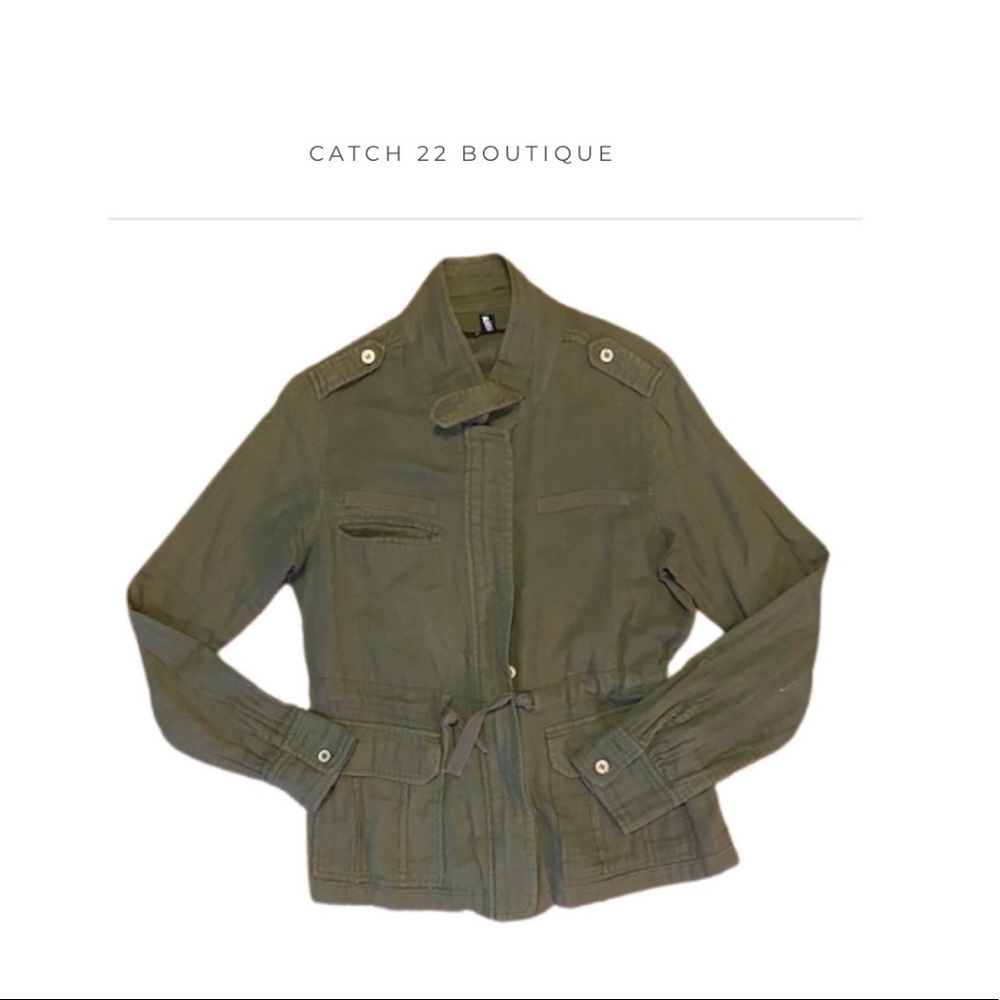 Insight Army Green Utility Jacket sz 4